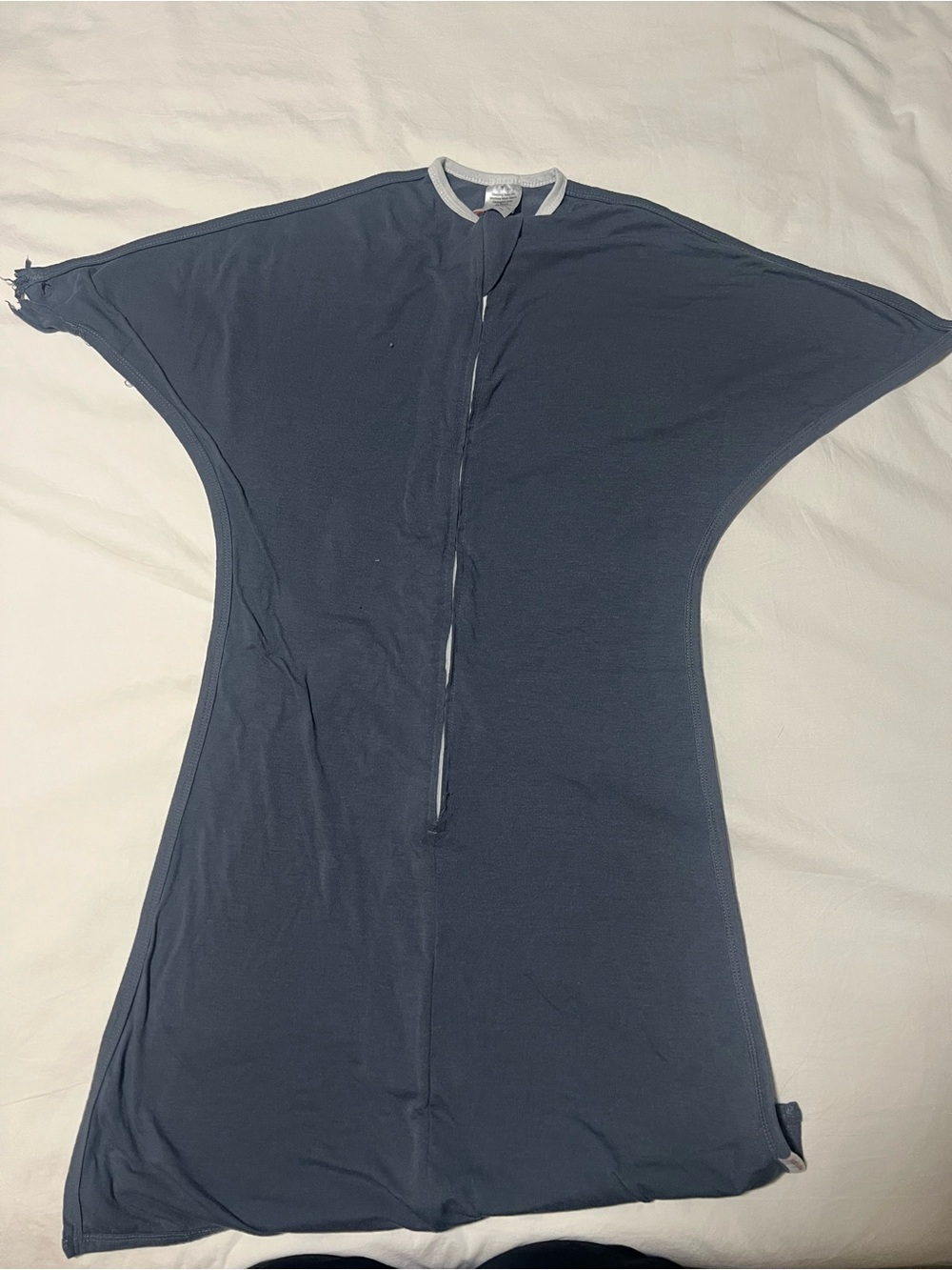 Gray Zipadee Zip, Size Large